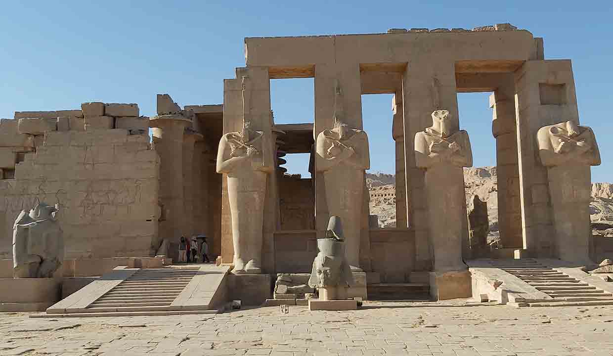 Explore the Ramesseum: Legacy of Pharaoh Ramesses II in Luxor