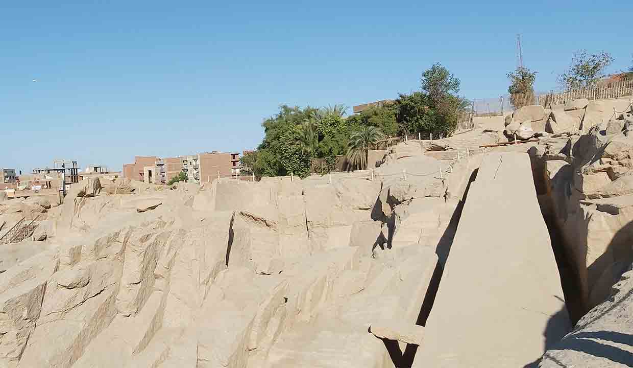 The Unfinished Obelisk: A Glimpse into Pharaonic Craftsmanship